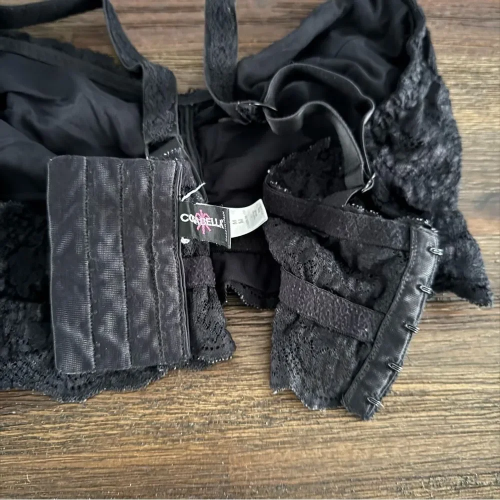 Cosabella Black Lace Wireless Bralette M